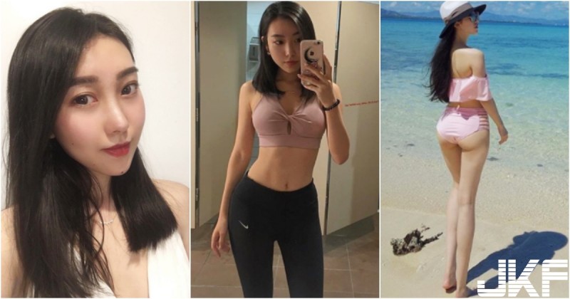 運動的妹子最火辣！「白皙美乳妹」大秀馬甲線！「修長美腿」也是一大亮點啊！