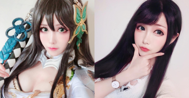 「跨次元正妹Coser」大爆美乳　逆天長腿無法招架！私下竟是個清純妹子！