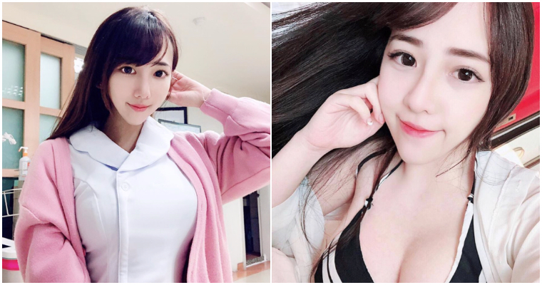 好想給她看病！火辣 S 線條「Elle 怡葶」大秀工作日常　「爆乳炸出制服」引網友暴動！