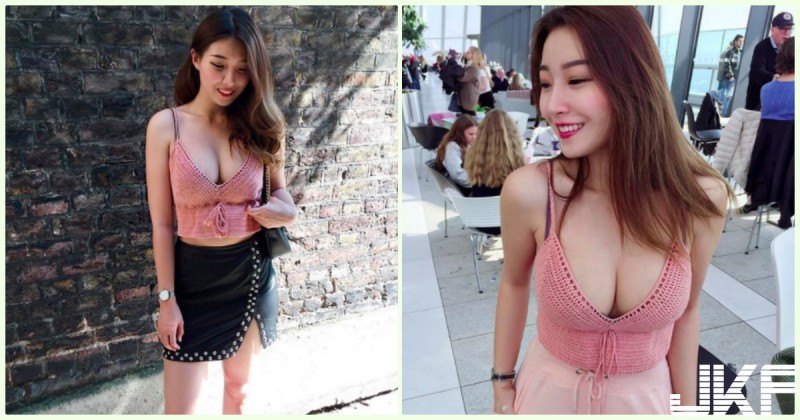 視覺饗宴！街頭捕獲「白嫩大奶妹」極品美臀好猛！超性感「F奶豪乳」是要逼死誰啊…